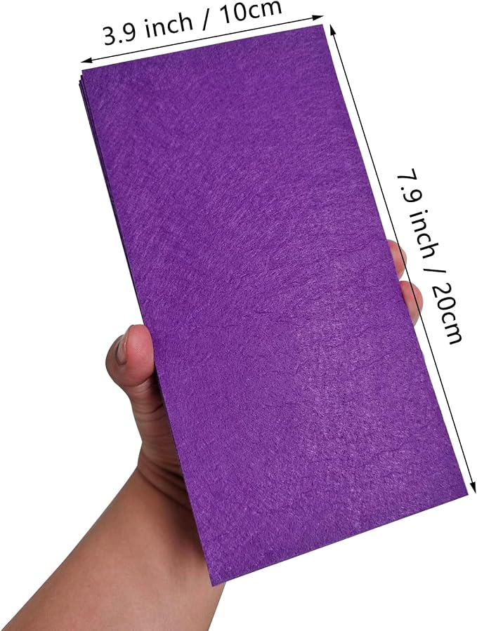 Jtnohx Self Adhesive Felt Sheets, Sticky Fabric Square - Image 3