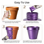 Nicpro Metallic Violet Acrylic Paint, 8.45oz/250ml Purple Craft Paint, | Large - Image 6