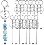 28 Pcs Beadable Keychain Bars by DNLEGULI