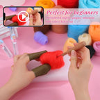 UOOU Needle Felting Kit, Mushroom Needle Felting Beginners Kit, Needle Felting - Image 3