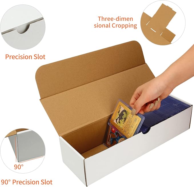 6-Pack • 4800-count Trading/Gaming Card Storage Box/Trading Card Storage - Image 6
