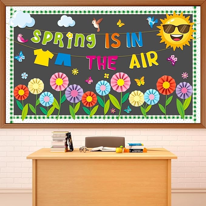 Summer Bulletin Board Classroom Decorations 3D Summer Butterfly Flower Bulletin by Yiaoyinnz