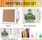 Tiwabb Frog Stamped Cross Stitch Kits - Image 2