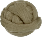 uxcell Needle Felting Wool, 3.5 Oz Nature Fibre Wool Yarn Roving by uxcell