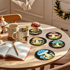 EWJRNSF 8 PCS Mushroom 5D Diamond Painting Coasters DIY Kit - Image 5