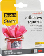 Scotch Adhesive Squares, Permanent Double-Sided Tape Squares - Image 3