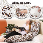 Chilling Home Pregnancy Pillow, J Shape Pregnancy Pillows - Image 3