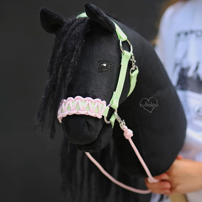 kullaloo DIY Hobby Horse Halter Kit Make Stick Horse Head Collars, Rope Halters - Image 7