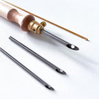 Nurge Premium Quality Punch Needle Kit, 3mm-4mm-5mm Metal Tubes and Wooden - Image 3