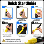 8 Washable Window Markers for Cars - 15mm Jumbo - Image 7