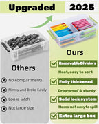 12 Pack Extra Large Pencil Box - Image 8