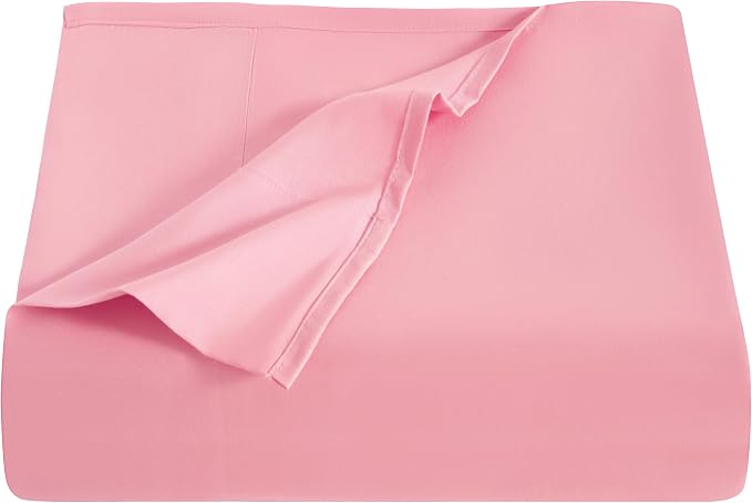 NTBAY Twin Extra-Long Flat Sheet Only by NTBAY