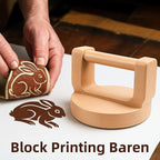 Falling in Art Wood Block Printing Baren, 4 Inches Baren Printmaking Tool - Image 5