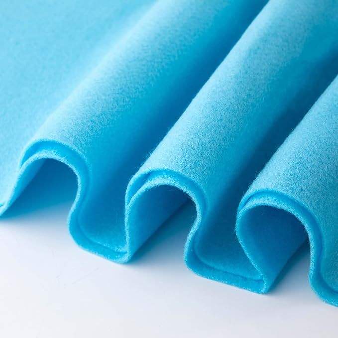 HaoFeijh Felt Fabric 72 * 36 Inch Wide 1.6mm, Fabric Sheets Soft Woven Acrylic by HaoFeiJH