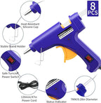 Mini Hot Glue Gun Set for Class Project, Small Glue Gun Hot Melt Arts Craft DIY - Image 2