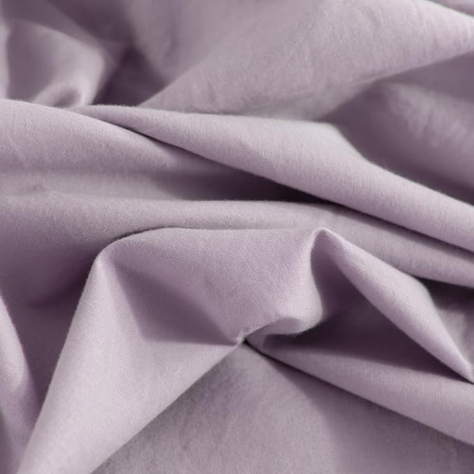 NEXHOME PRO Duvet Cover Set 100% Washed Cotton Oversized Queen 92"x98" - Image 9