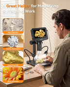 Elikliv Microscope with Weighing Scale, Digital Magnifier - Image 9