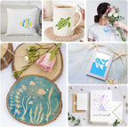 50 PCS Ocean Animal Painting Stencils Reusable Sea Stencils - Image 7