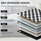 Black Checkered Weighted Blanket - Image 3