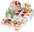 Lifewit Plastic Buffet Risers, Food Stand by Lifewit