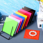 Suzile 30 Pcs Colored Acrylic Sheets 1/8 Inch Thick - Image 6