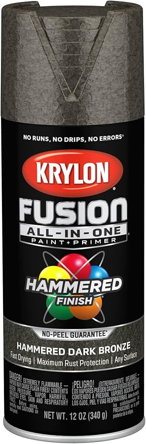 Krylon Fusion All-In-One, Dark Bronze, 12 oz by Krylon%C2%AE