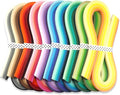 JUYA Multi-Color Paper Quilling Strips Set 60 Colors 10 Packs 54cm Length Paper by JUYACrafts
