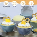 24Pack Silicone Muffin Cups, Reusable Cupcake Liners Molds - Image 2