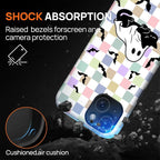 Case for iPhone 15, Scratch Resistant Hybrid Double Layer Hard Shell，Ghost - Image 4