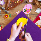 Jtnohx Color Felt, Soft Felt Sheets, 1.4mm Thick 8"x12" Handicraft Felt Fabrics - Image 6