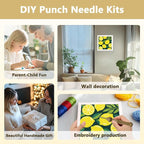 Doodlream Lemon DIY Punch Needle Embroidery Kit - Image 4