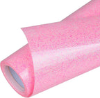 TORC Pink Glitter HTV Heat Transfer Vinyl Roll 12 inch x 5 ft Iron on Vinyl by TORC