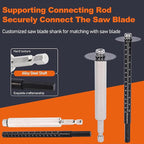 PVC Pipe Internal Cutter Set – 360° Rotating Cutter, adjustable depth gauge - Image 6