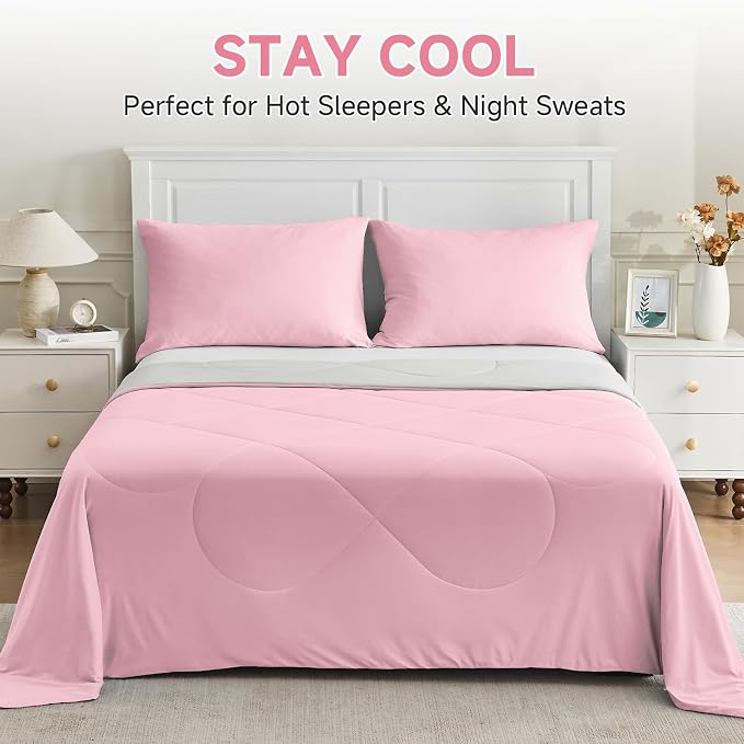 HOMFINE Cooling Comforter for Hot Sleepers - Image 5