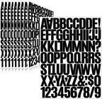 730 Pcs 10 Sheets Letter Stickers, Self Adhesive Waterproof 1.5 Inch Mailbox by Llewyn