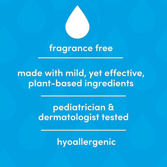 Dapple Breast Pump Soap Baby, 8 Fl Oz Bottle, Fragrance Free, Plant Based & Hypoallergenic Liquid Soap - Easy Rinse Formula Removes Milk Residue & Leaves No Taste