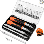 18Piece Exacto Knife Set, 4 Craft Knife by AslyYardMngSter