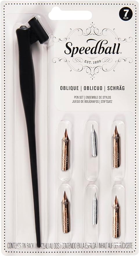 Speedball Oblique Pen Set by SpeedballArt