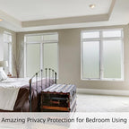 HIDBEA Frosted Window Privacy Film Heat Control UV Blocking, Static Cling - Image 8