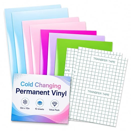 Color Changing Vinyl Permanent Adhesive by EEH