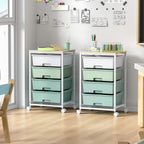 SYKIARIOL Utility Cart with 4 Drawers, Rolling Storage Cart with Drawers - Image 2