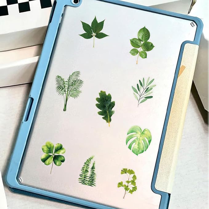 Transparent Flora Leaf Scrapbook Stickers Plant Leaf Stickers | Transparent & - Image 6