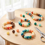 Pndeyo 50pcs Round Acrylic Beads - Image 7