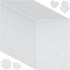 Morcheiong 50 Pcs Felt Fabric Soft Felt Fabric Sheet by Morcheiong