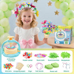 Flower Craft Kit for Kids Ages 4-8 – DIY Fabric Bouquet Toy for Girls and Boys - Image 3