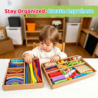 Kid Made Modern Arts and Craft Kit – A DIY 3.8 Pounds of Hobby Craft Supplies & - Image 6