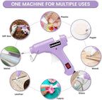 Hot Glue Gun Kit with 30 Glue Sticks, 20W Mini Glue Gun Set | Fast Preheating - Image 5