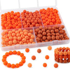 300Pcs Silicone Beads 9mm Mix Color, Bulk Silicone Beads 9mm by Kovict
