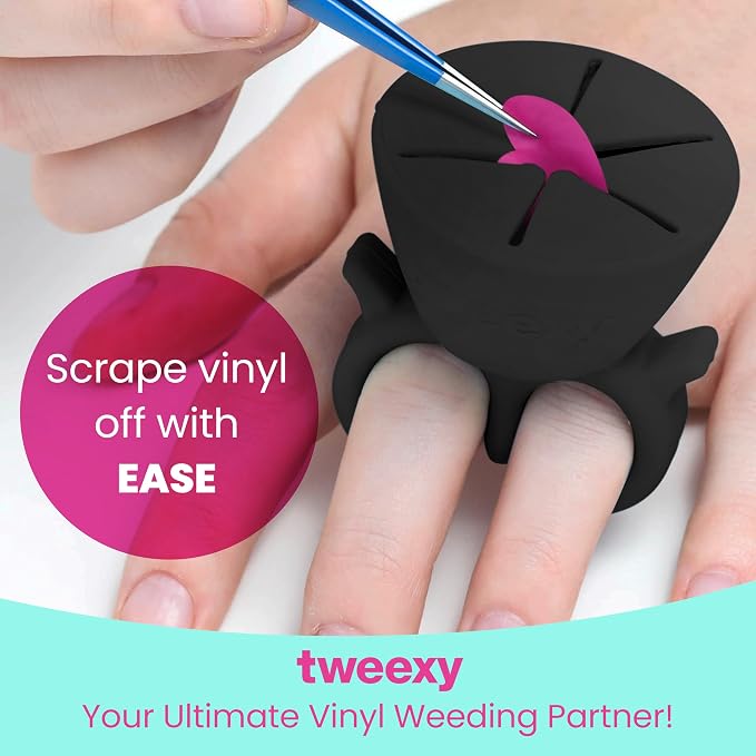 tweexy Craft Vinyl Weeding Scrap Collector Ring | Weeding Tools - Image 8