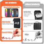 Piochoo Dual Brush Markers, 60Colors Markers - Image 5
